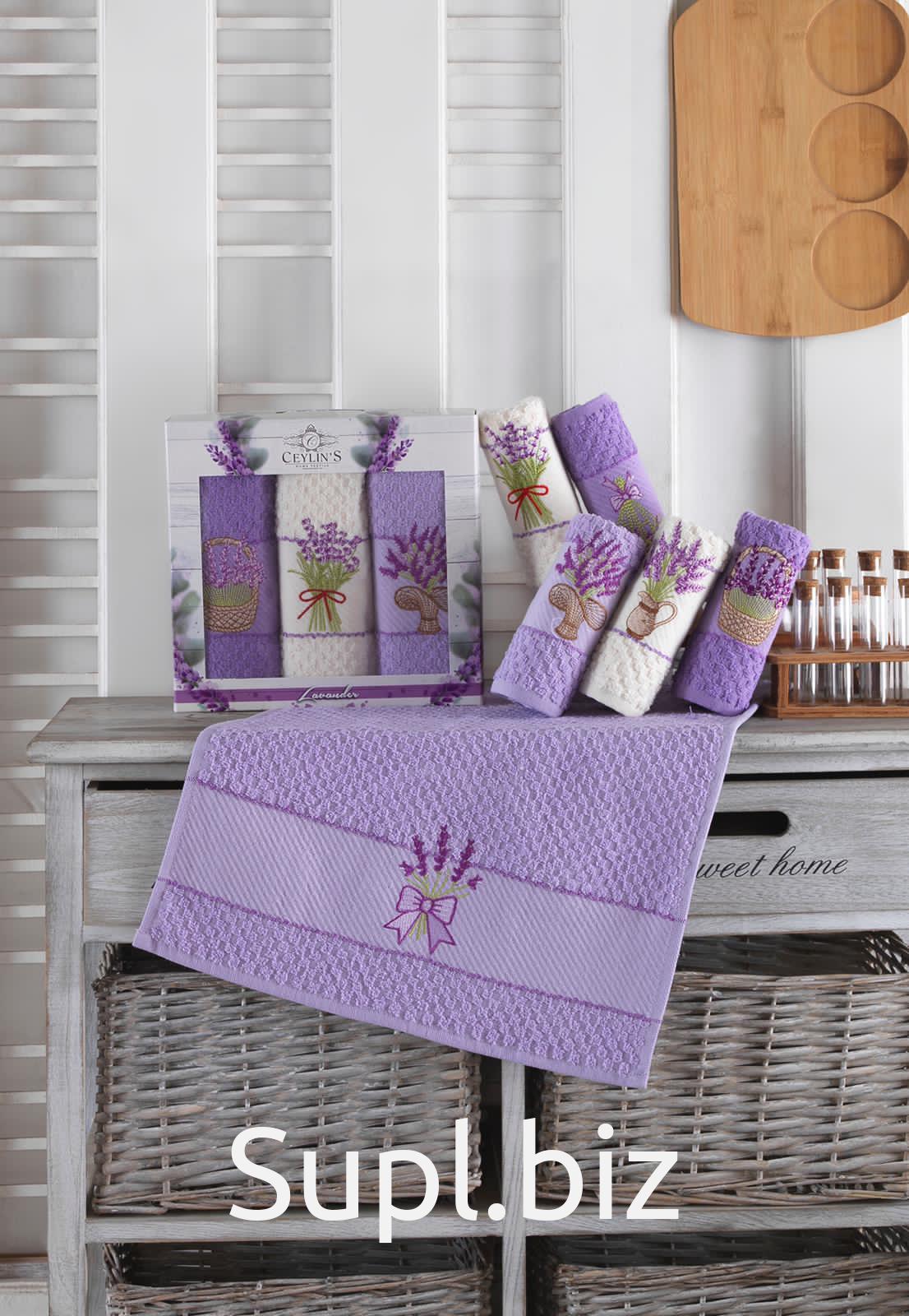 Кухонные Полотенца Лаванда Купить В Москве