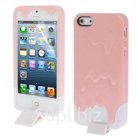 Чехол-накладка для iPhone 5/5s Melt Bright Series Нежно-розовый