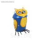 Ведро для садового инвентаря "Сова", 28 х 33 х 46.5 см, металл, коричневая упаковка