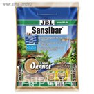 Декоративный мелкий грунт для аквариума, оранжевый, JBL Sansibar ORANGE,10 кг.