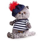 Мягкая игрушка BUDI BASA Ks30-010 Басик в тельняшке и берете 30