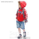 Ветровка для мальчика, возраст 2 года, цвет серый