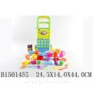 Набор посуды и продуктов 27 пред. в зеленой тележ Shantou Gepai