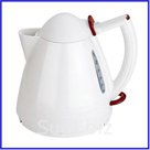 Электрический беспроводной чайник - экспресс 1,0 L (2 000W), термопластик белый