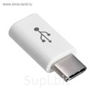 Адаптер Partner (034115), micro USB -> USB-C
