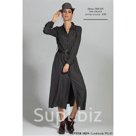 Платье 1801105 Один цвет 85%VIS 15%ACR   