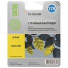 Картридж струйный CACTUS (CS-CB320/N) для HP Photosmart C6383/D5463, желтый, 6 мл
