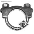 Хомут глушителя усиленный d=67мм METALCAUCHO 00610