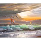 Картина ART холст Вечерний прилив