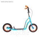 Самокат внедорожный 12" GRAFFITI Summer, цвет синий