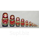 Вятская матрешка в ассортименте.