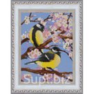 НИК 9523 Синички - рисунок на ткани Конёк