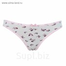 Трусы женские стринги 24248, цвет микс, размер 48-50 (XL)