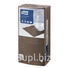 477834: Салфетки сервировочные цветные 24x24 Торк (2 -сл., Advanced, шоколад, 200 лист.), 10 пач.