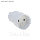 Кабельная розетка TDM, 10 А, 250 В, белая, SQ1806-0129
