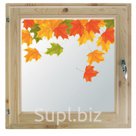 Окно 50х60 см Осенние краски двойной стеклопакет хвоя Добропаровъ