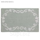 Коврик Boho, цвет зелёный