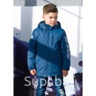 Куртка для мальчика рост 104 см цвет синий