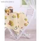 Скатерть пасхальная бежевая 75 х 75 см