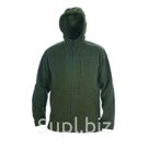 Куртка с капюшоном флис хаки размер 62 64 188