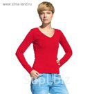 Футболка женская StanFashion, размер 50, цвет красный 180 г/м 32