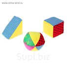 Набор развивающих фигур "Три фигуры" МИКС