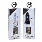 Автомобильное з/у Cokike CC-3m (2.4A Fast Charge - 2 USB) с кабелем в комплекте