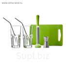 Набор для приготовления коктейля, 7 предметов, подарочная упаковка