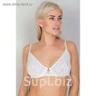 Бюстгальтер женский BS0672-1 цвет белый (white), р-р 80D