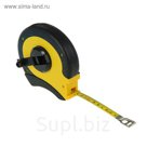 Рулетка FIT, стальная лента, прорезиненный корпус, ускоренная перемотка, 30 м