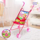 Коляска трость для кукол Принцесса с эксклюзивным рисунком металлический каркас