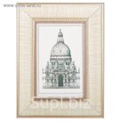 Фоторамка пластик 10х15 см "Монако. Белый перламутр" 20,7х15,7 см