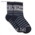 Носки детские, цвет тёмно-синий, размер 18-20