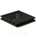 Террасная доска DeckLine Premium (Антрацит, Тиснение)