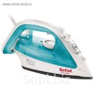 Утюг Tefal FV3910E0, 2200 Вт, вертикальное отпаривание, паровой удар, голубой