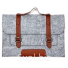 Cерый чехол-сумка для Macbook Air/Pro 13 Felt Pouch Case