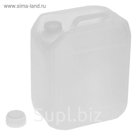 Канистра пищевая, 5.2 л, белая