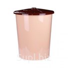 Бак пл. 100л. универс.с кр.бежевый  Альтернатива