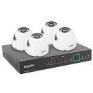 Комплект видеонаблюдения FALCON EYE FE-104D KIT «Дом», 4-х канальный аналоговый регистратор, 4 внутренние камеры