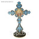 Крест на подставке с иконой "Преподобный Сергий Радонежский"