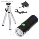 Фонарь двухсторонний ультрафиолетовый, на подставке, аккумулятор