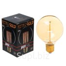 Лампа накаливания Jazzway G80 E27 40 Вт RETRO GOLD