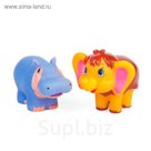 Набор для купания "Мамонтёнок и Бегемотиха