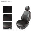 Авточехлы NISSAN Sentra, черно-красный