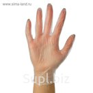 Перчатки резиновые, одноразовые