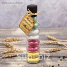 Бутылка декоративная "Кольца" h=17,5 см