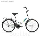 Велосипед 24" Altair City 24, 2017, цвет белый, размер 16"
