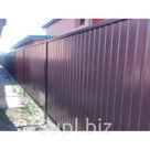 Профнастил заборы