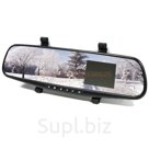 Видеорегистратор в зеркале заднего вида L80 экран 3.5"LCD HD/G-Sens - FullHD 1920x1080P, слот MicroS