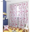 Шторы для детской "Екси-К", размер 150х260 см - 2 шт